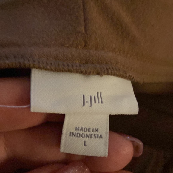 J Jill Vegan Leather Pants Size Large - Picture 5 of 7